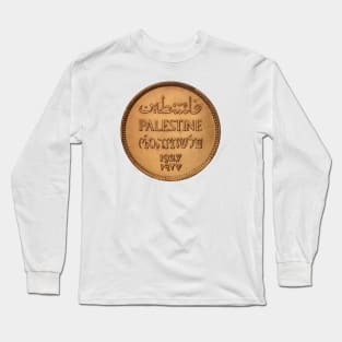 Palestine coins 1927 Long Sleeve T-Shirt